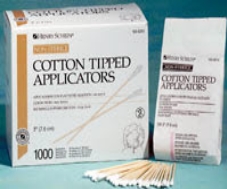 Cotton Tipped Applicator N/S 6″ 1000/Bx