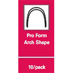 Super Elastic Nitanium Archwires – Pro Form Arch Shape (10/Pack)